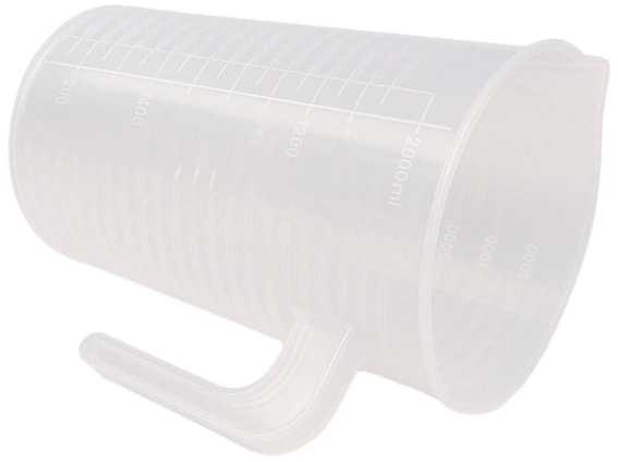 Oem Plastikinis matavimo puodelis 400 ml - virtuvinis matavimo puodelis 0.4 l - ąsotis su rankena