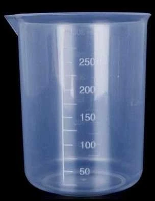 Oem Plastikinis puodelis su matavimo puodeliu 250/300ml - virtuvės matavimo puodelis
