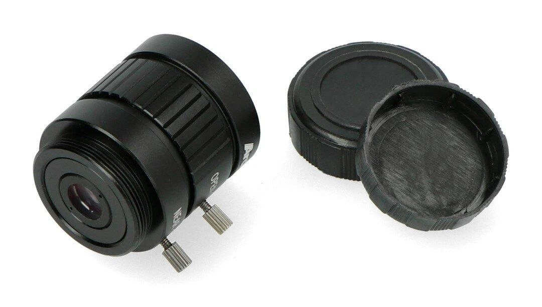 Plataus kampo CS tvirtinimo objektyvas 6mm, rankinis fokusavimas, skirtas Raspberry Pi HQ kamerai, ArduCam LN037