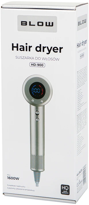 Plaukų džiovintuvas BLOW HD-900 1600W