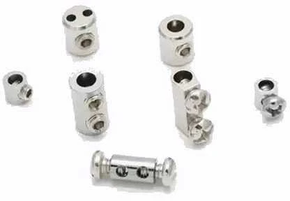 Oem Plieninio kabelio tvirtinimas - E tipas 5.9x10mm - plieno kabelio gnybtas