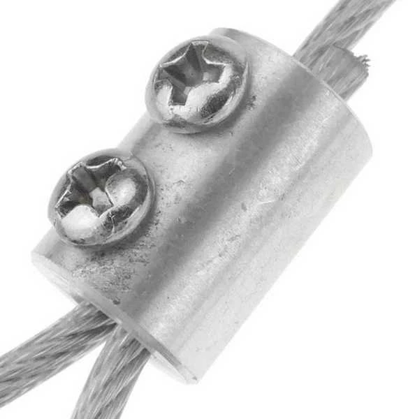 Oem Plieninio kabelio tvirtinimas - G tipas 8x11.6 mm - plieno kabelio gnybtas