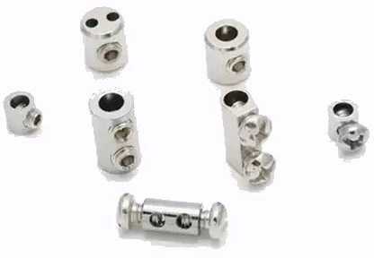 Oem Plieninio troso tvirtinimas - F tipas 7x14mm - plieno kabelio gnybtas