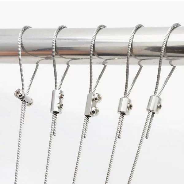 Oem Plieninio troso tvirtinimas - F tipas 7x14mm - plieno kabelio gnybtas