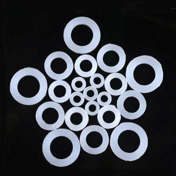 Oem Plokščia silikoninė tarpinė 31/19mm - 5 vnt - skalbimo mašinos žarnai - dušas - čiaupas
