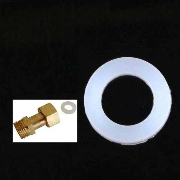 Oem Plokščia silikoninė tarpinė 31/19mm - 5 vnt - skalbimo mašinos žarnai - dušas - čiaupas