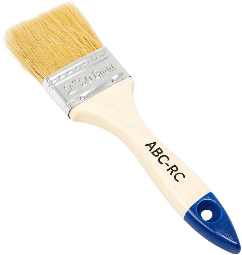 50 mm plokščias dažymo teptukas su ABC-RC rankena