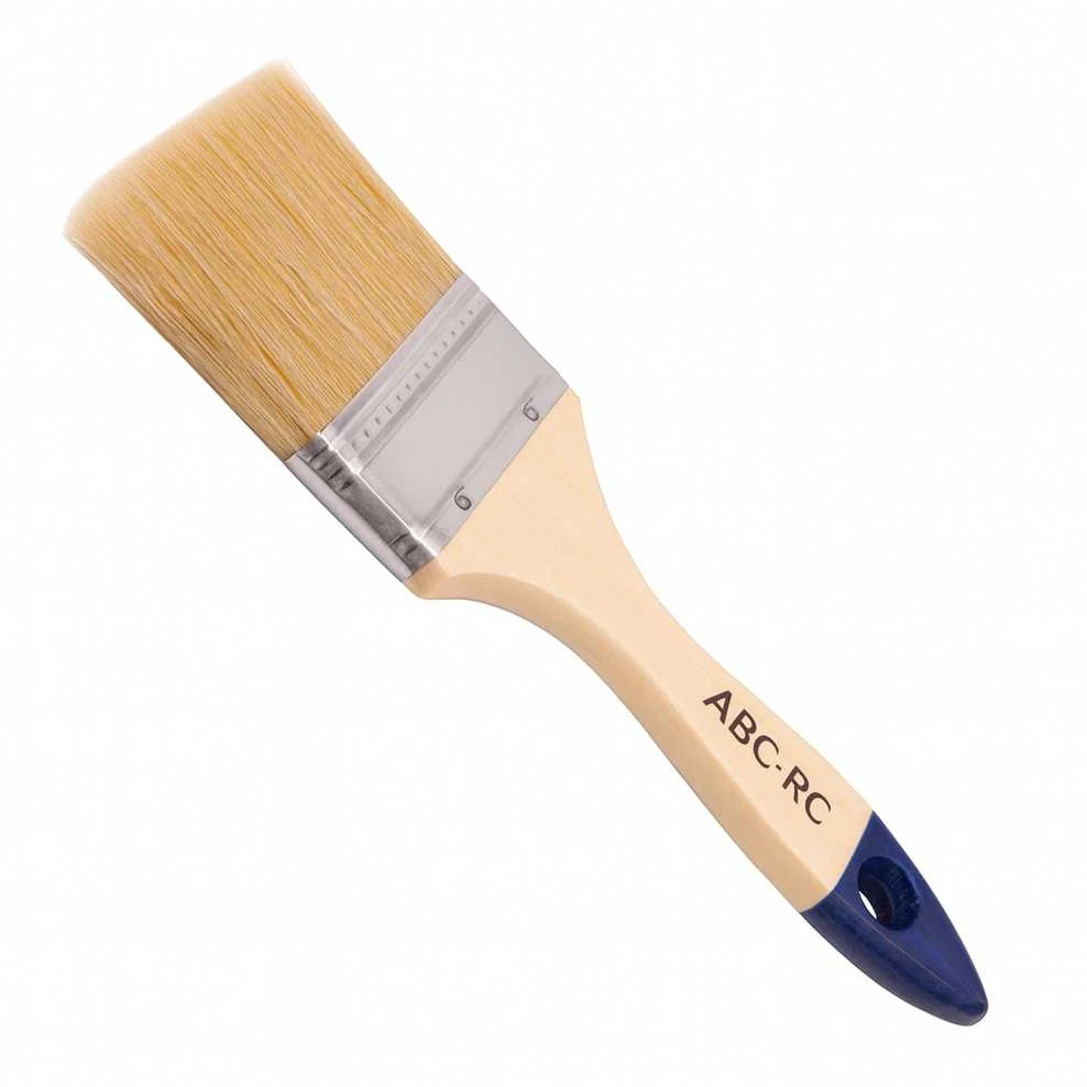 Dažymo teptukas 63 mm medine rankena