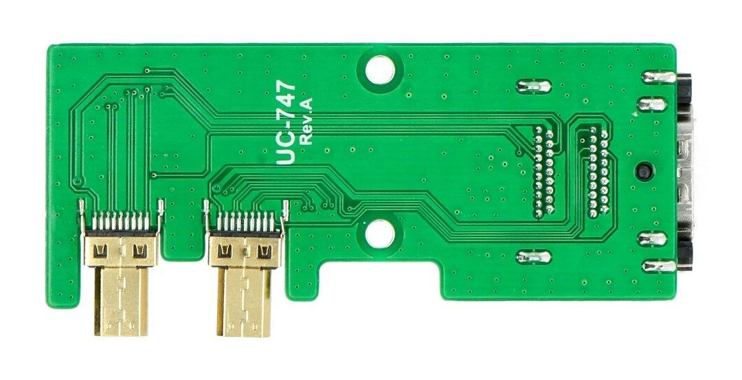Uctronics U6129 adapterio plokštė su jungtims