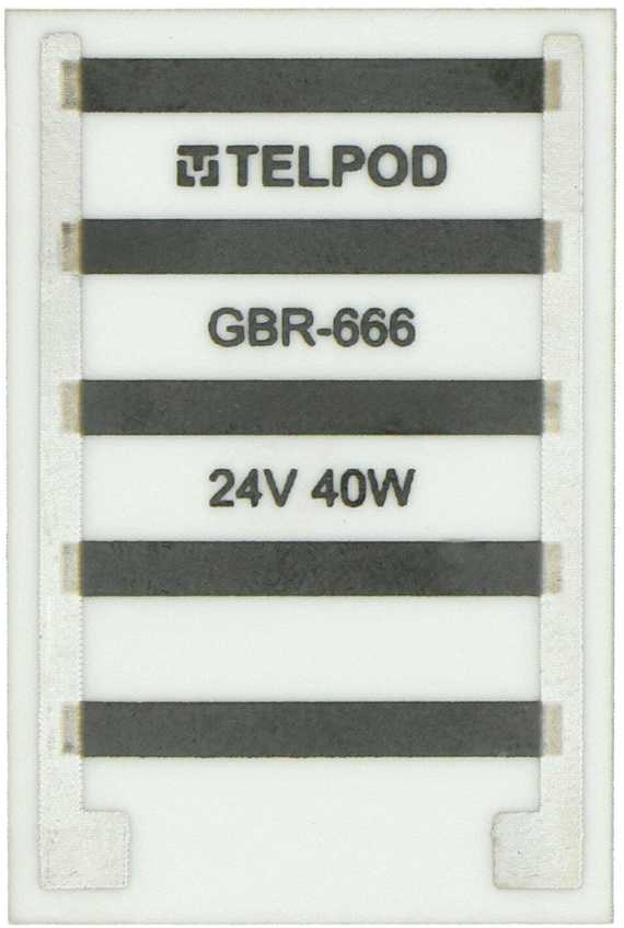 Oem Plonas šildymo rezistorius GBR-666/24/1 40W 14.4Ω