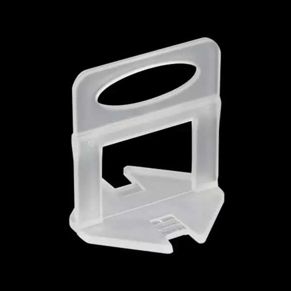 Plytelių lyginimo sistema - 3 mm spaustukai - balti - 100 vnt