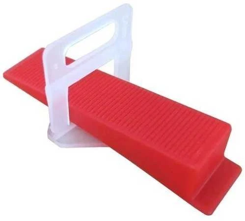 Plytelių lyginimo sistema - 3 mm spaustukai - balti - 100 vnt
