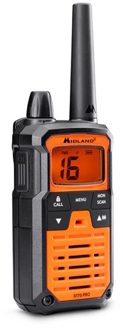 PMR MIDLAND XT70 PRO nešiojamųjų radijo stočių dėklas
