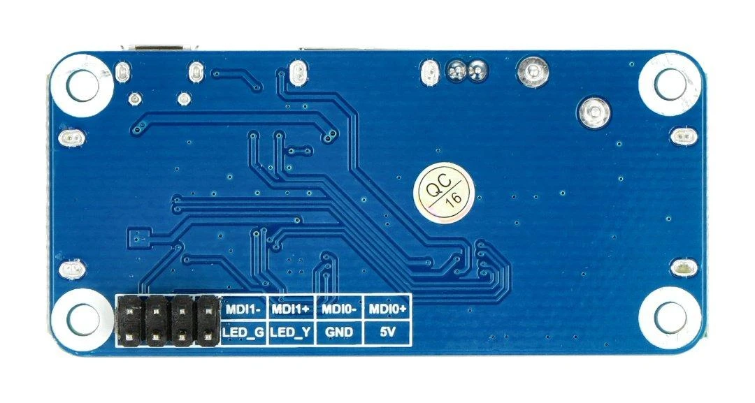 PoE Ethernet/USB HUB HAT, skirtas Raspberry Pi Zero - Waveshare 19635