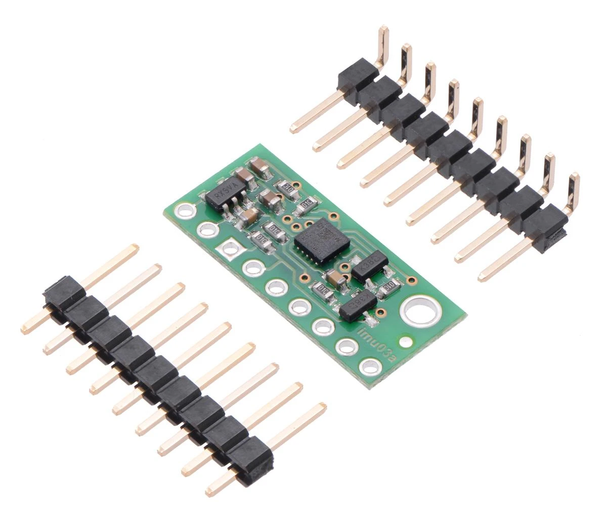 Oem Pololu LSM6DS33 3D giroskopas akselerometras su įtampos reguliatoriumi 2.5V – 5.5V I²C /SPI 2mA