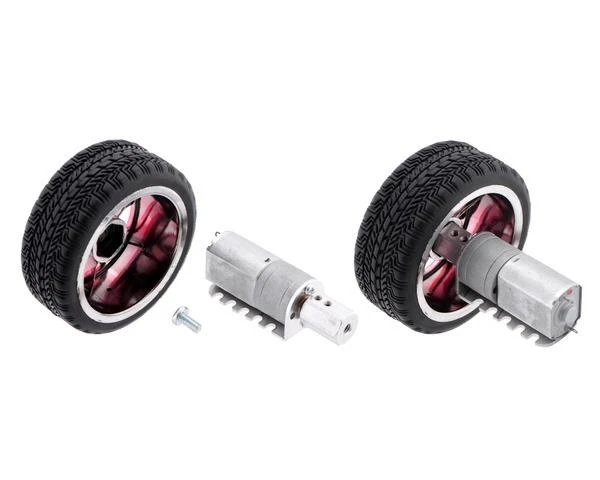Ratai ir varikliai su šešiakampiais adapteriais
