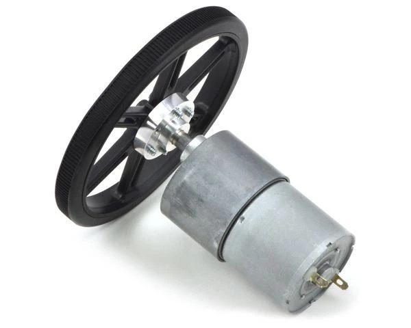 Oem Pololu universali aliumininė montavimo stebulė 6mm velenui M3 skylės - 2 vienetai