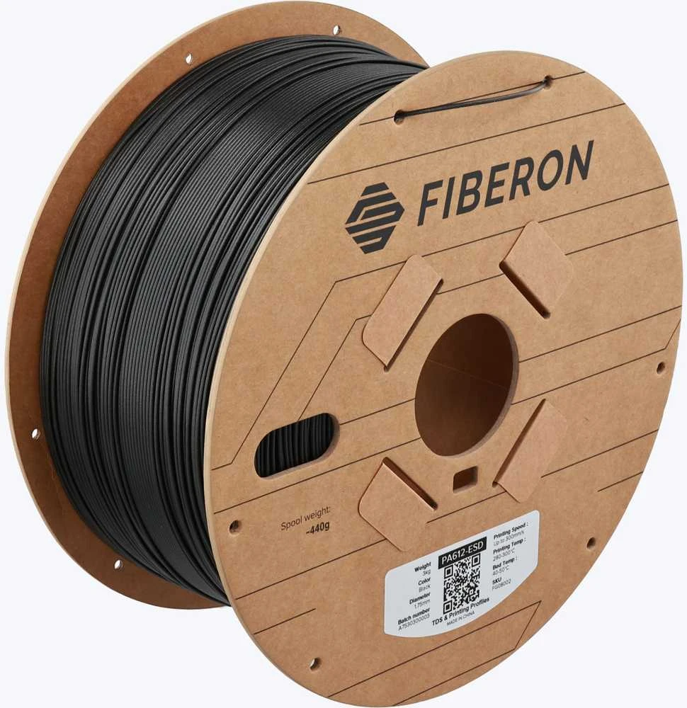 Polymaker PA612-ESD plastikams - Juodas