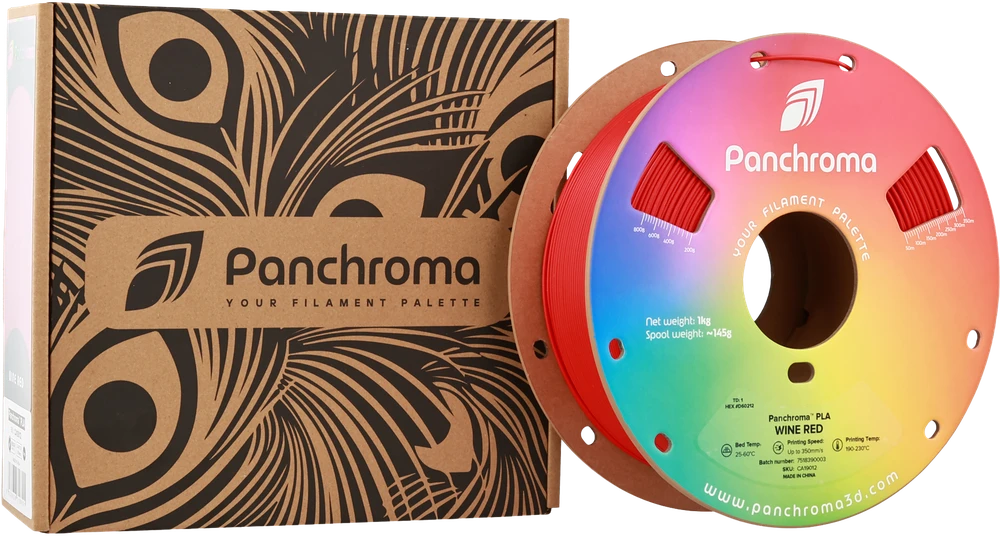 Polymaker Panchroma Wine Red PLA gija ritėje