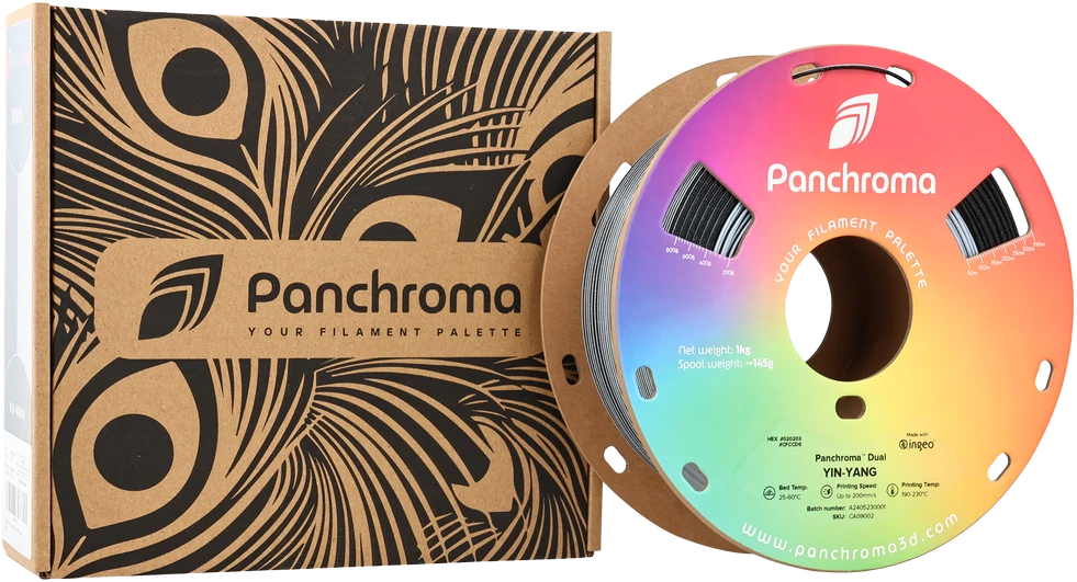 Polymaker Panchroma Dual Special PLA 1.75mm 1kg - Yin-Yang