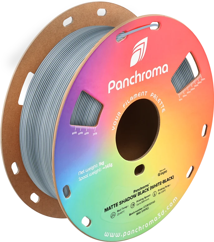 Polymaker Panchroma PLA Dual Matte 1.75mm 1kg - Foggy Violetinė (Pilkas-Violetinė)