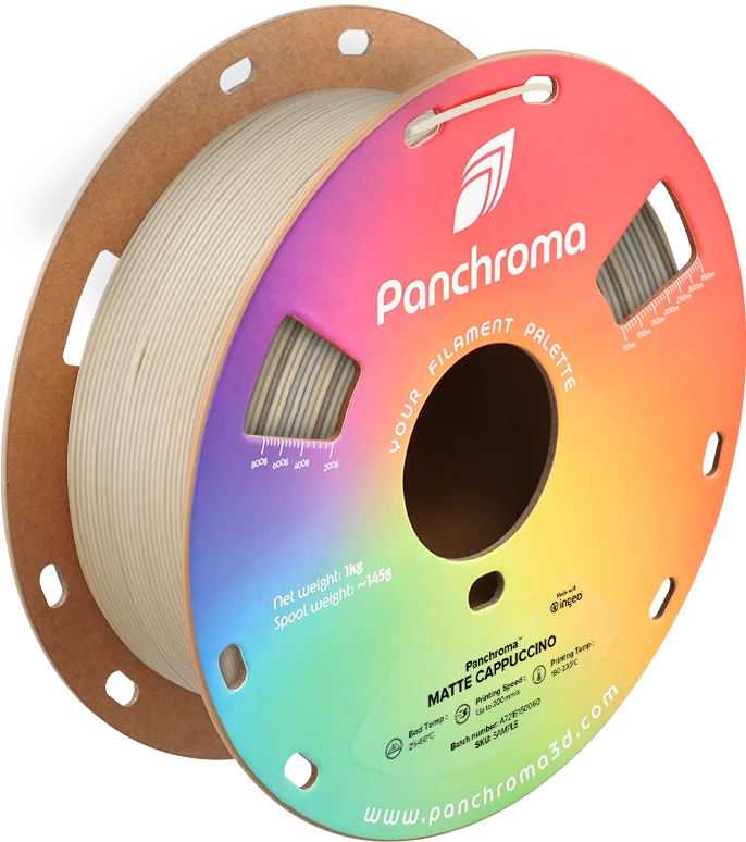 Polymaker Panchroma PLA Gradient Matte 1.75mm 1kg - Spring (Rožinė-Peach)