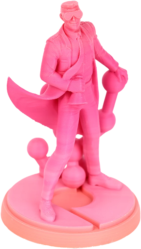 Polymaker Panchroma PLA Gradient Matte 1.75mm 1kg - Spring (Rožinė-Peach)