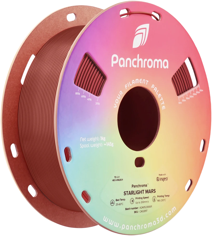 Polymaker Panchroma Starlight Mars gijos ritė