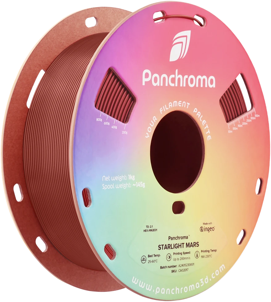 Polymaker Panchroma Starlight Mars gijos ritė