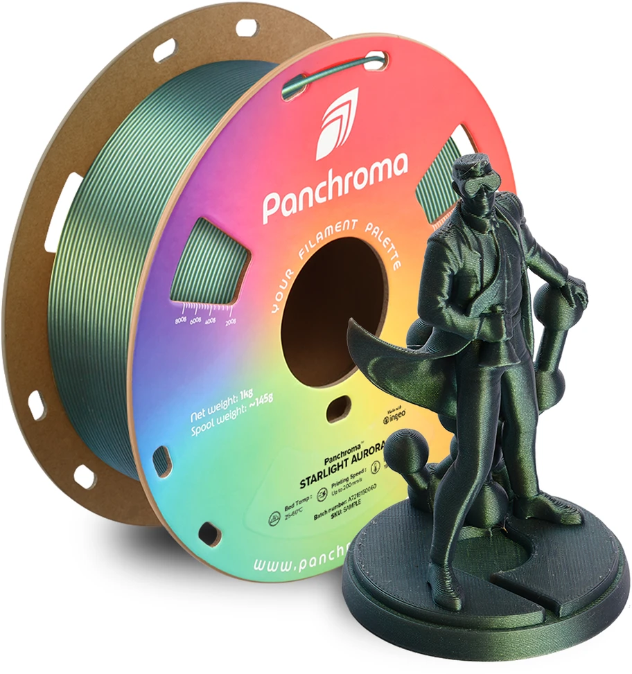 Polymaker Panchroma PLA Starlight 1.75mm 1kg - Starlight Aurora