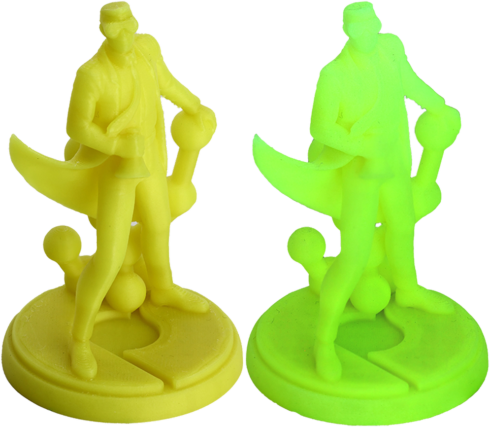 Polymaker Panchroma PLA Luminous 1.75mm 1kg - Luminous Mėlyna