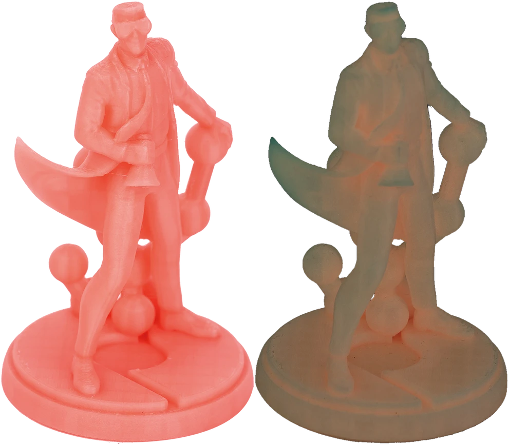 Polymaker Panchroma PLA Luminous 1.75mm 1kg - Luminous Geltona