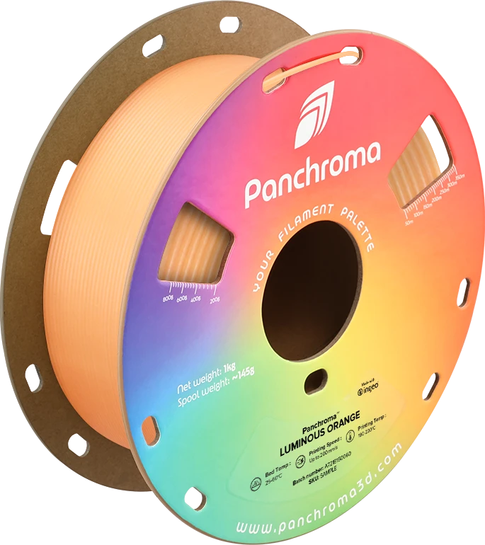 Polymaker Panchroma PLA Luminous 1.75mm 1kg - Luminous Žalias
