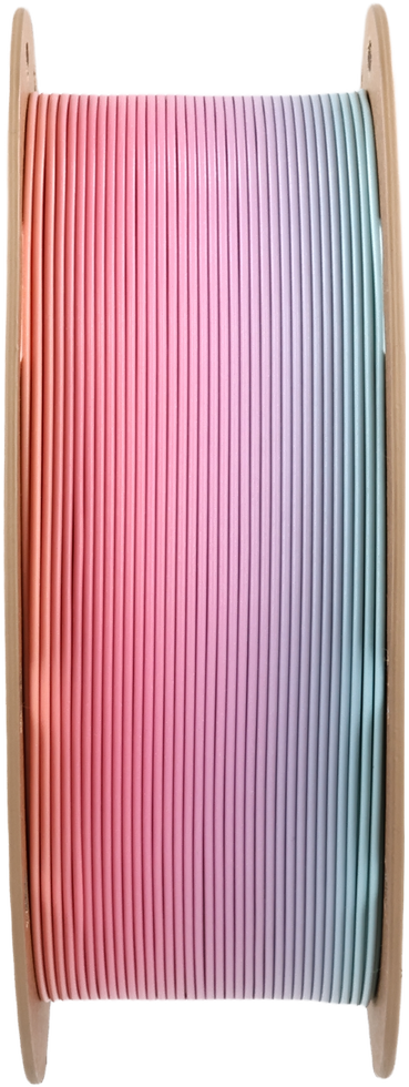 Polymaker Polimaker Panchroma PLA Gradient Rainbows 1.75mm 1kg - Translucent Rainbow