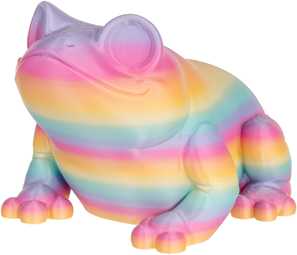 Polymaker Polimaker Panchroma PLA Gradient Rainbows 1.75mm 1kg - Translucent Rainbow