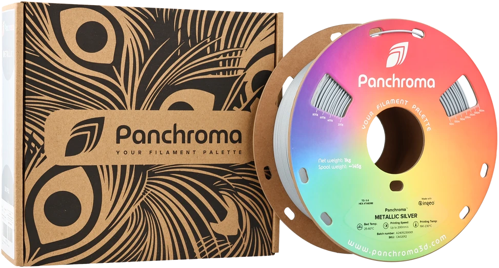 Polymaker Panchroma PLA Metallic 1.75mm 1kg - Metallic Mėlyna