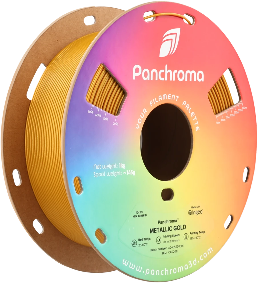 Polymaker Panchroma Metallic Gold PLA ritė