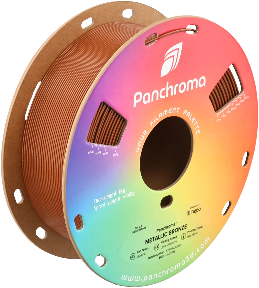 Polymaker Panchroma PLA Metallic 1.75mm 1kg - Metallic Bronze
