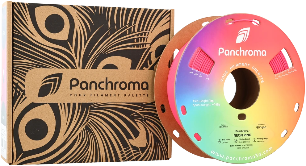 Polymaker Panchroma PLA Neon 1.75mm 1kg - Neon Geltona