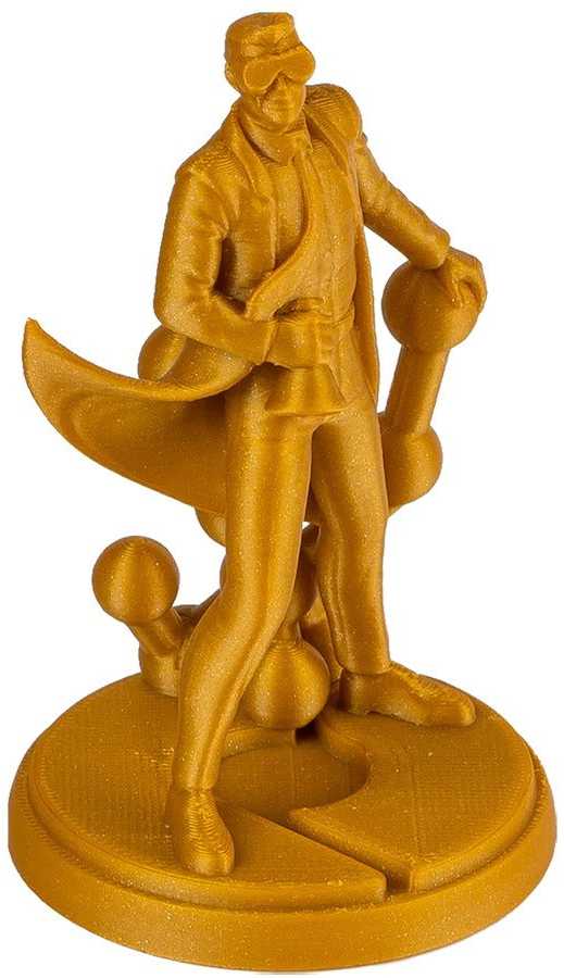 Polymaker Polimaker PolyLite Metalic PLA Pro gijas 1.75 mm 1kg - Auksinis