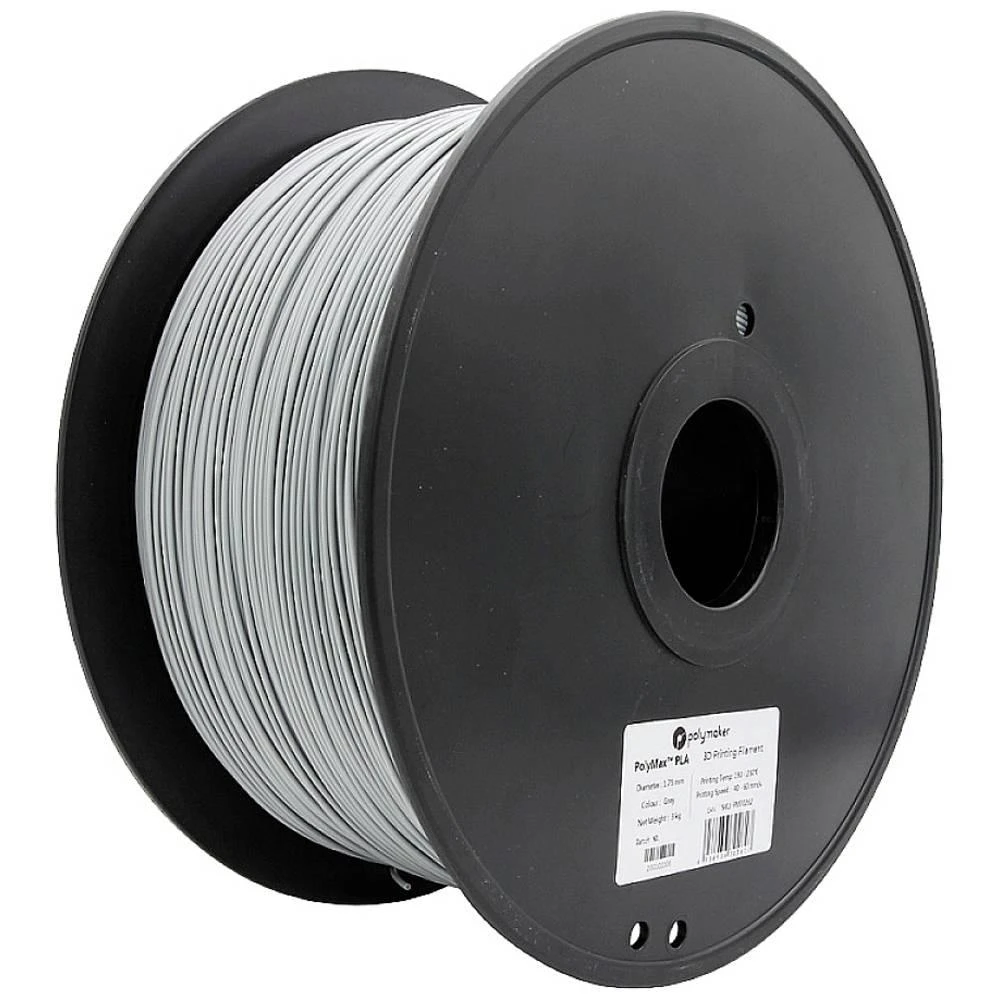 Polymaker PolyMax Tough PLA plastikas 0.75kg 2.85mm - Baltas