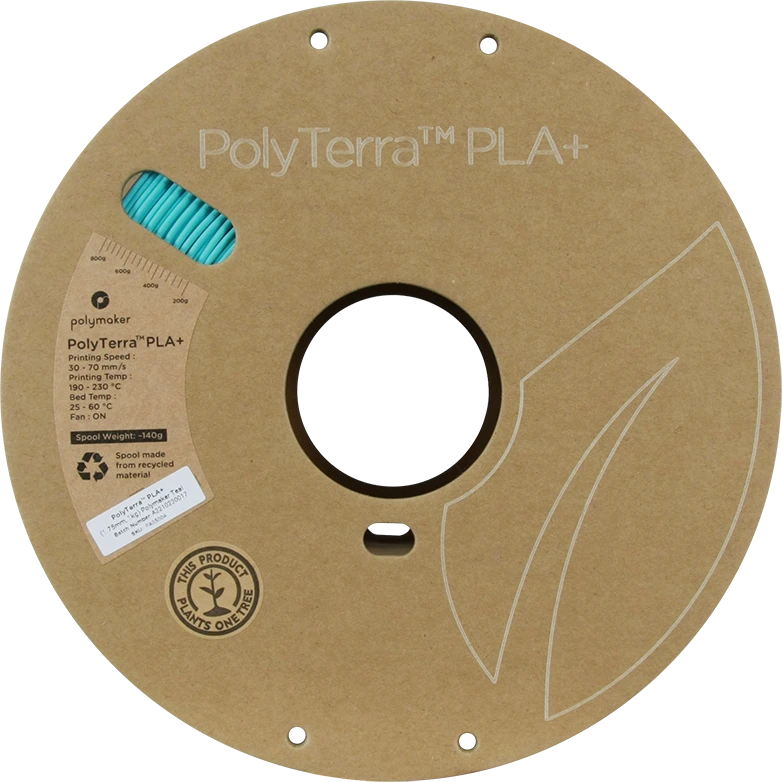 Polymaker PolyTerra PLA+ - 1kg - 1.75mm - Teal