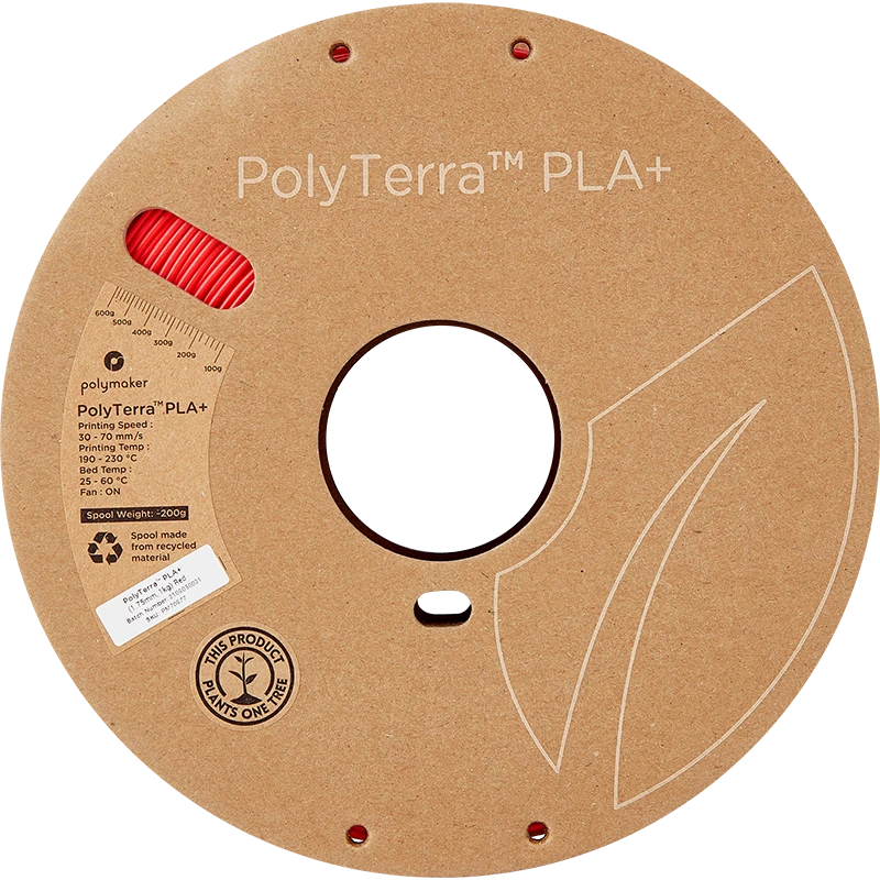 Polymaker PolyTerra PLA+ - 1kg - 1.75mm - Violetinis