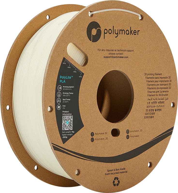 Polymaker PolyLite PLA - 1.75mm - 1kg - Silk Žalias