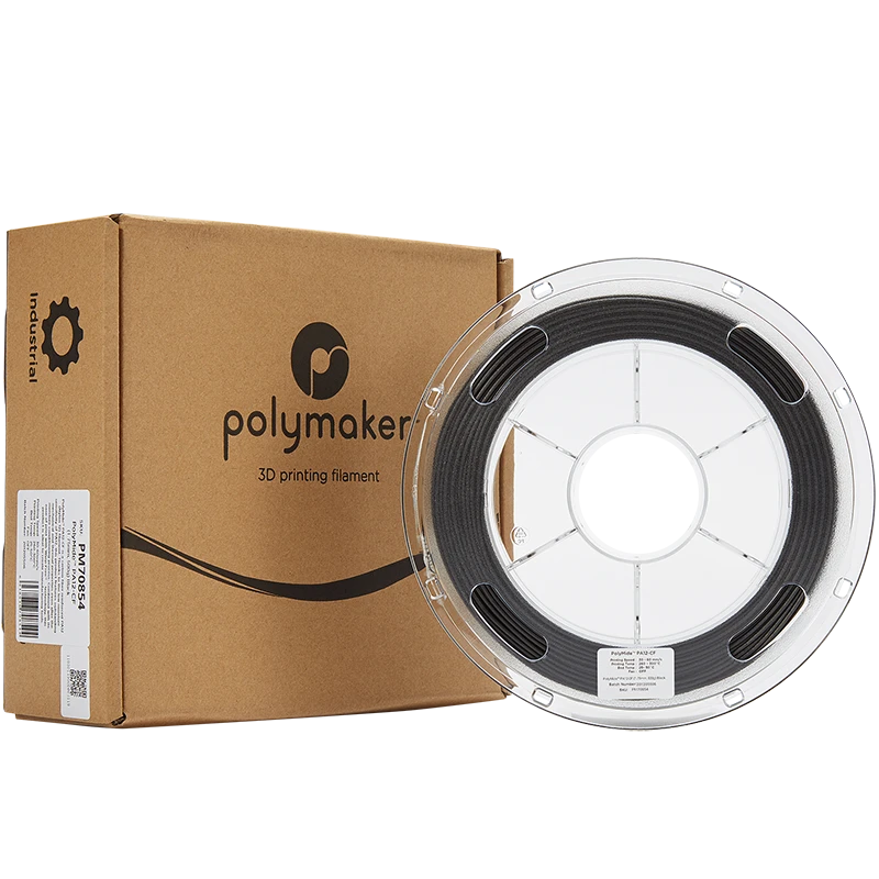 Polymaker PA12-CF gija su pakuote