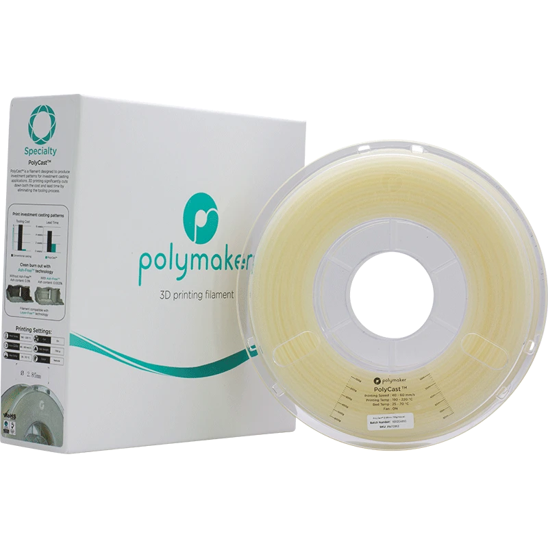 Polymaker Polycast PVB - 0.75kg - 1.75mm - natūralus