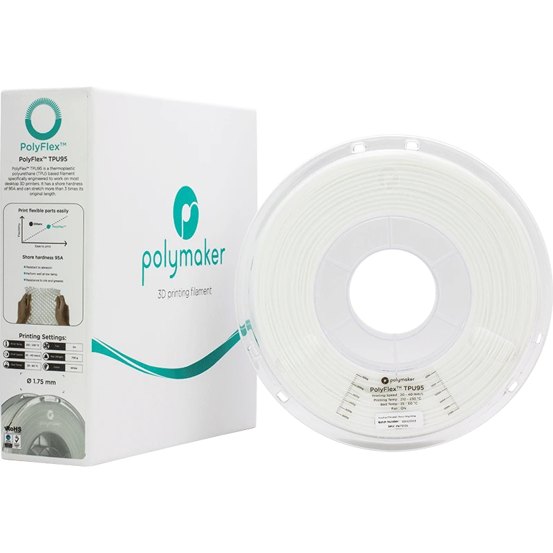 Polymaker PolyFlex TPU siūlai 0.75kg ritėje