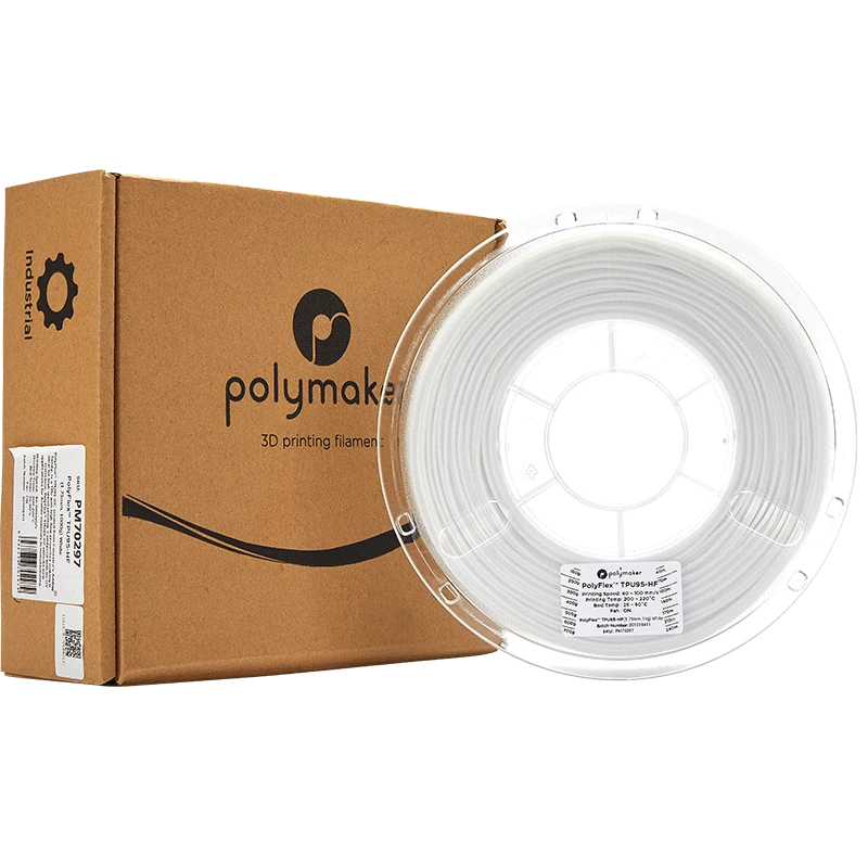 Polymaker PolyFlex TPU-95A High Speed - 1kg - 1.75mm - Baltas