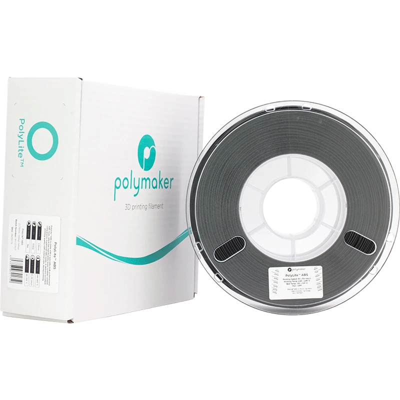Polmask Polymaker PolyLite ABS - 1kg - 1.75mm - Juodas