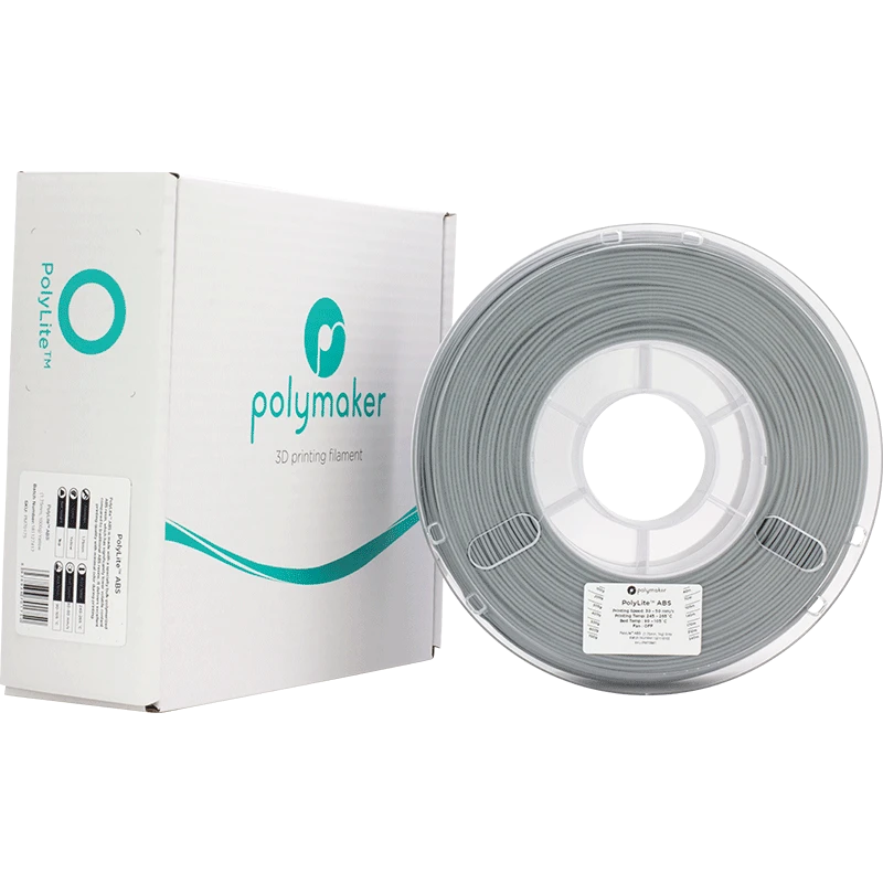 Polymaker PolyLite ABS pilka gija su pakuote